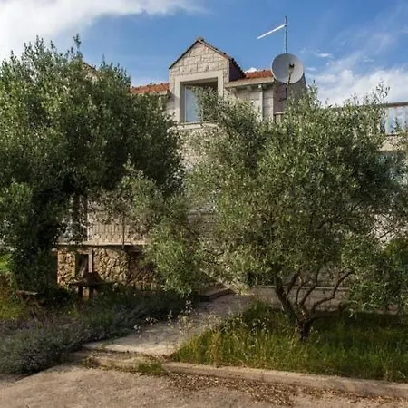Maslina - One-bedroom With Terrace And Garden View Čilipi